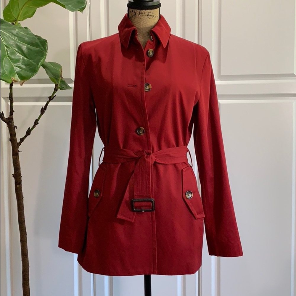 💋Banana Republic Rain Coat - Like New - Picture 1 of 8